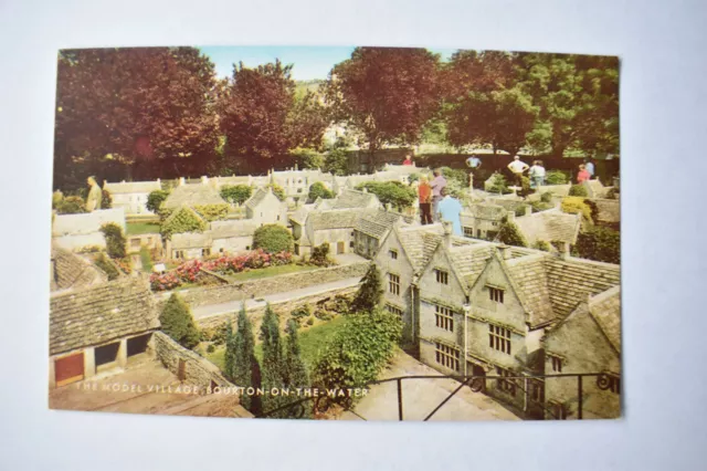 Postcard Model Village Bourton-On-The-Water Village Gloucestershire J Salmon Ltd