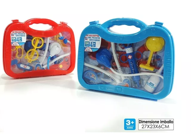 Set Dottore Giocattolo Set Dottoressa Valigetta Dottore Pronto Soccorso Gioco