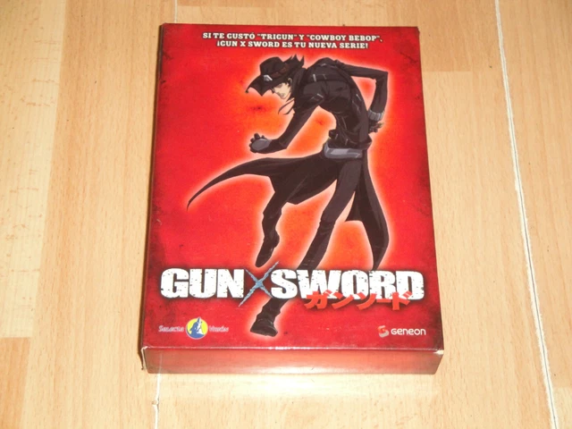 GUN SWORD ANIME En Dvd Serie Completa Con 6 Discos Usado En Buen Estado