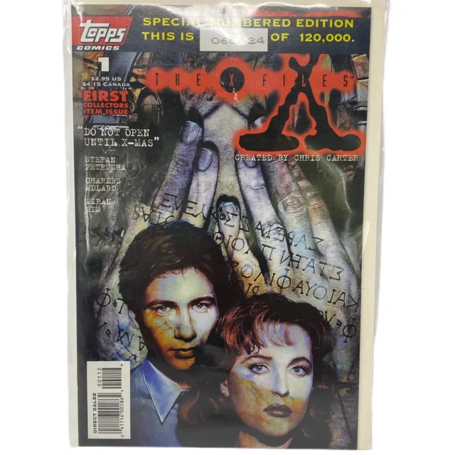 The X-Files #1 Topps Comics Special Numbered Edition /120000