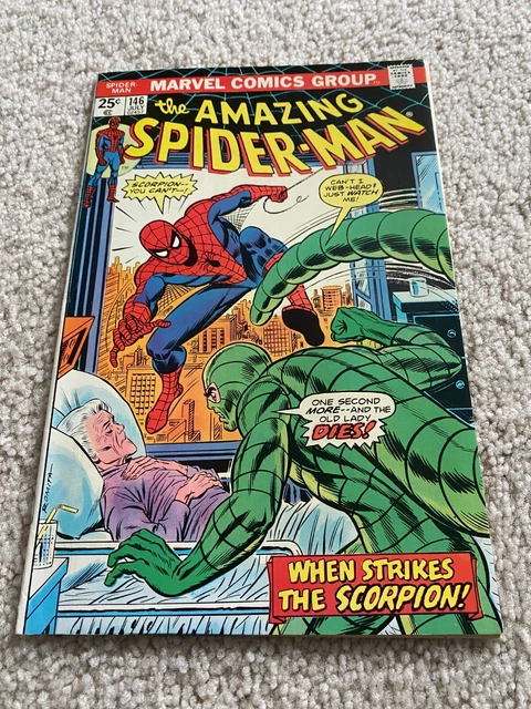 Amazing Spider-Man  146  NM-  9.2  High Grade  Scorpion  The Jackal  Aunt May