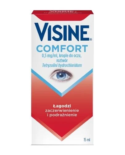 Visine GOTAS PARA LOS OJOS Solución alivio de irritación enrojecimiento ojos rojos 15 ml 0,5 oz