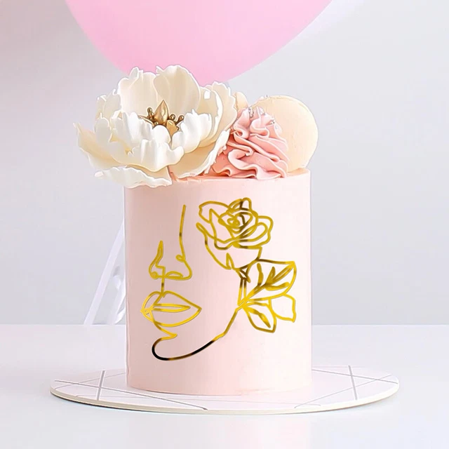 Line Character Topper LINE ACRYLIC CAKE Topper Minimalist Character Art For Birthday Party ...