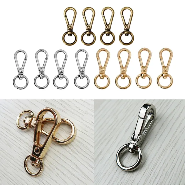 304 STAINLESS STEEL Swivel Lobster Clasp Clip Snap Hook Bag /Pet Lanyard  £7.02 - PicClick UK