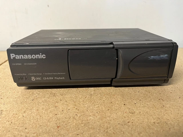 Panasonic CX-DP880U 8 Disc CD Changer Audi A4 A6 S6 A8 Jetta Golf MK4 Passat C02