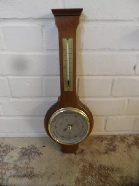 Vintage Shortland SB Barometer With Thermometer