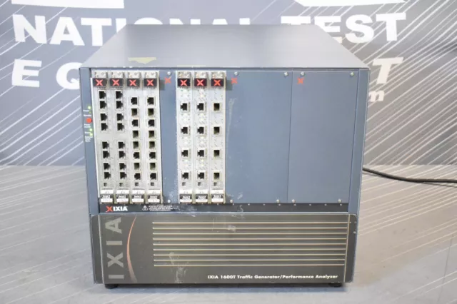 IXIA 1600T (1600T-0641360) Traffic Generator / Performance Analyzer w/ Plug-ins