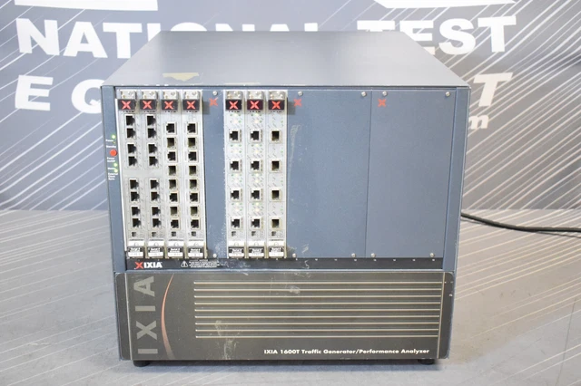 IXIA 1600T (1600T-0641360) Traffic Generator / Performance Analyzer w/ Plug-ins