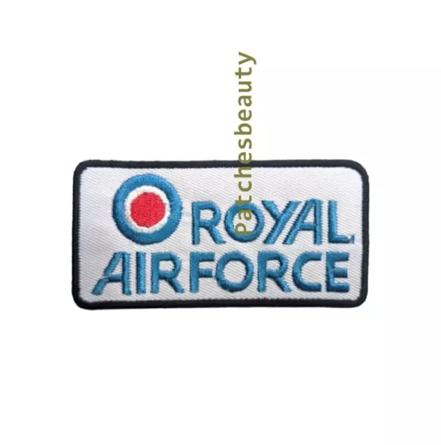 Royal Air Force Raf Mod Army Embroidered Iron Sew On patch Jacket Jeans hat A-52
