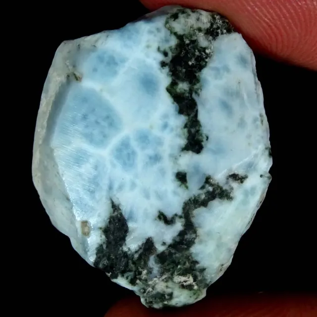 Natural Sky Blue Larimar Dominican Rough Loose Gemstone 41.70Cts