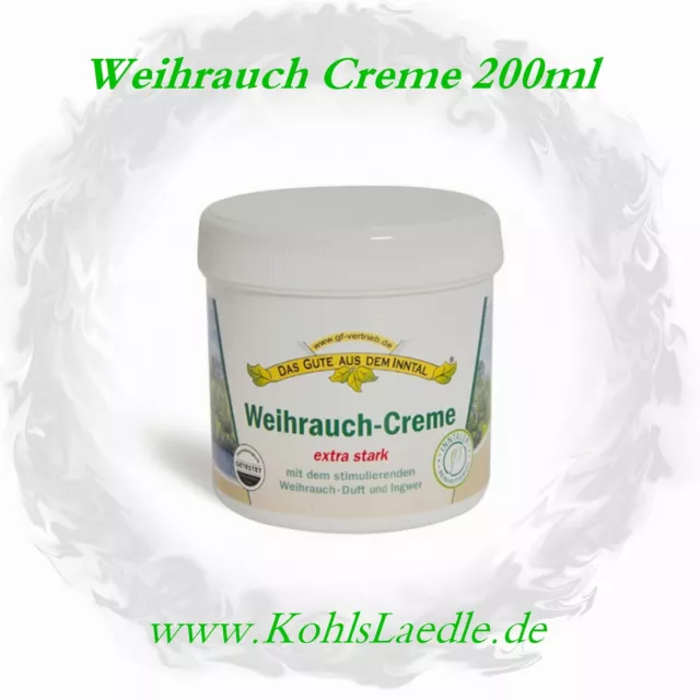 Weihrauch Creme - 200ml - Das Gute aus dem Inntal.