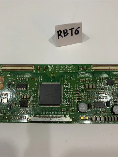 carte tcon 6870C-0247A LC370WUN/WUE v4 tv Toshiba 37RV675D