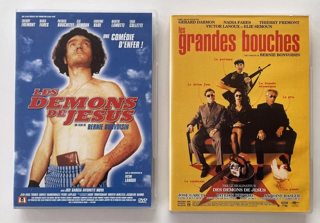 Lot 2 DVD Bernie Bonvoisin - Les demons de Jesus + Les grandes bouches