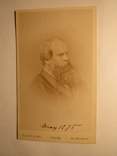 Londra - probabilmente Paul Abresch da uomo con la barba - ritratto / CDV