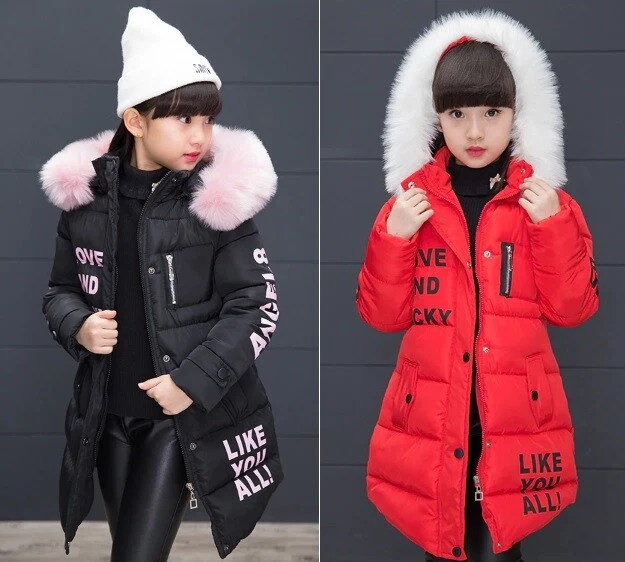 Ragazze Primi Passi Inverno Cotone Giacca Imbottita Caldo Bambino Moda Cappotto