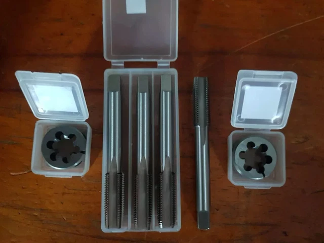 Left Hand Tap M6 X 1.0 Left Hand Metric Plug Tap - ALFA HTLM81120 HSS 4-Flute LH Thread Tap M6 X 1.0 LH Plug Tap HSS 4 Flute Reverse Thread - Foto 6