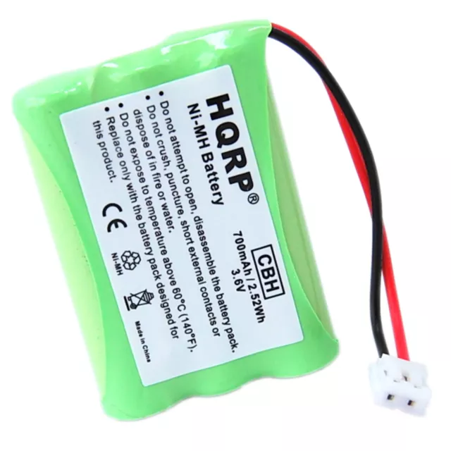 HQRP Battery for Gold Peak GP60AAAH3BMJ GP65AAAH3BMJ Home Cordless Phone