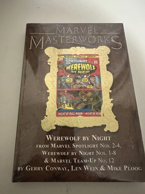 Marvel Masterworks 328 DM Cover Werewolf By Night Vol 1 New Marvel HC Sealed MMW