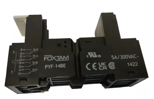 Foxtam 14 Pin Relay Socket Pyf-14Be