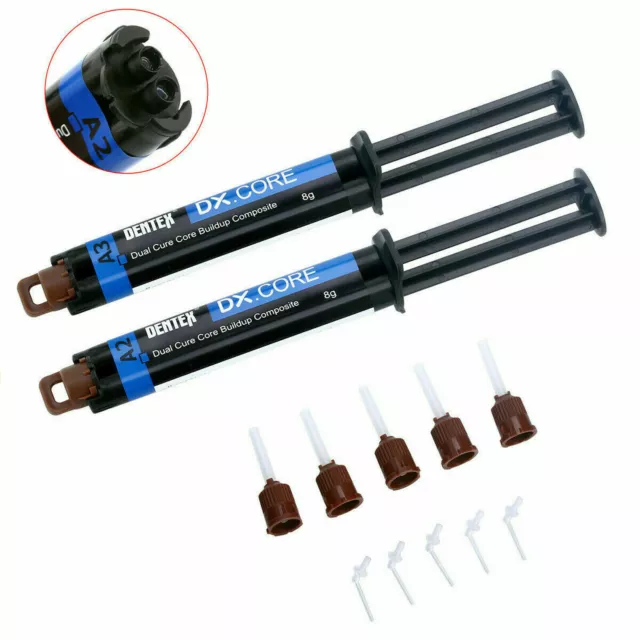 Dental DX.CORE  A2 A3 Dual Cure Composite Resin Core Build Up Dentex