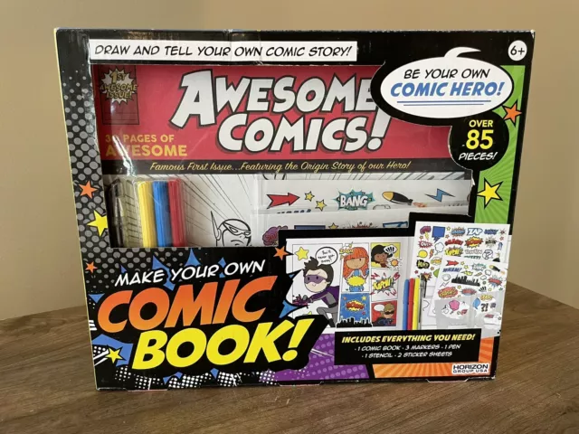 Comic Book: Blank Comic Strips: Make Your Own Comics With This