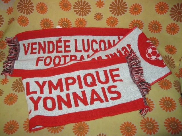 ÉCHARPE FINALE COUPE de France 2012 OL Lyon Quevilly vintage football scarf EUR 14,90 - FR