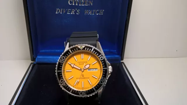 Citizen sales crystron diver