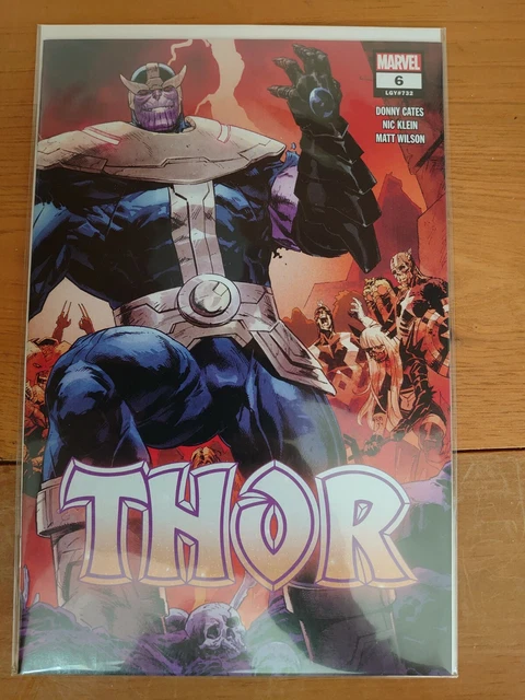 THOR #6 2020 2ND PRINT Klein Wraparound Variant NM Marvel Comics