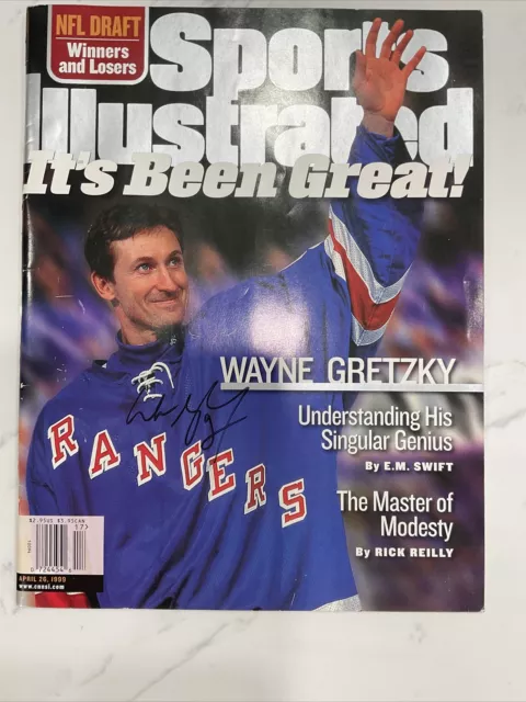 Wayne Gretzky Signed Sports Illustrated Authenticated