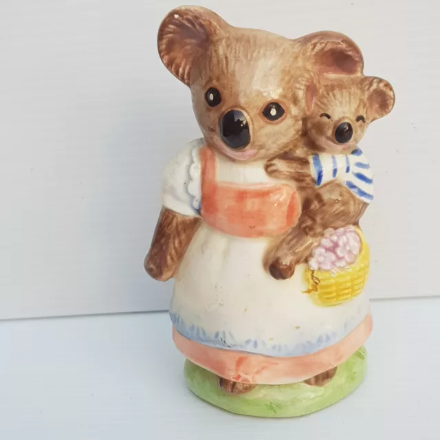 Vintage Koala Japan Ceramic Mother and baby