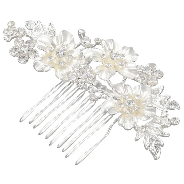 Wedding Bridal Hair Combs Vintage Imitation Crystal Hairpins Prom Jewelry G Z8L5