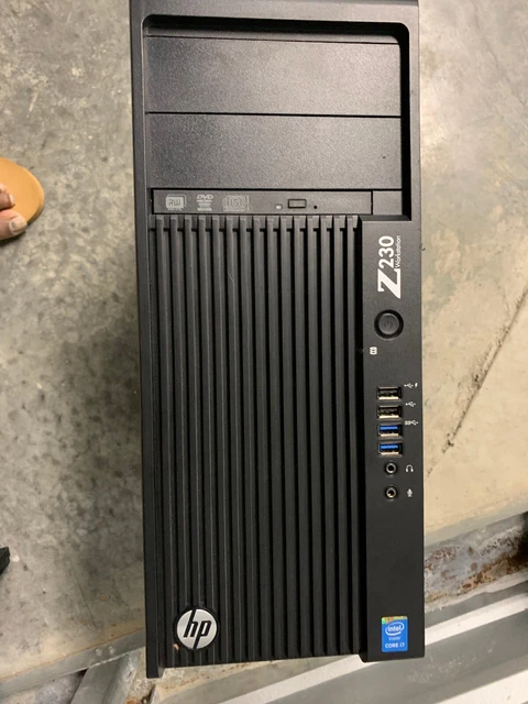HP Z230 Workstation Core i7-4770 3.4Ghz/16GB/DVDRW/NO HARD DRIVE  Tower Computer