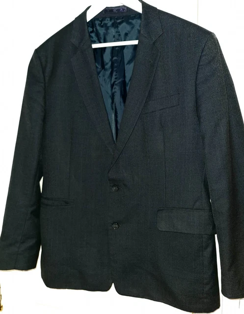 HAMMOND CO by Patrick Grant Dark Grey Suit Jacket Size 44R UK