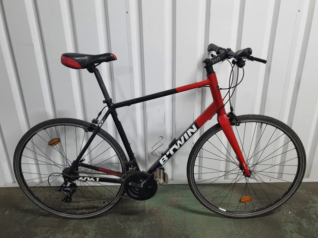 Btwin flat bar road bike online