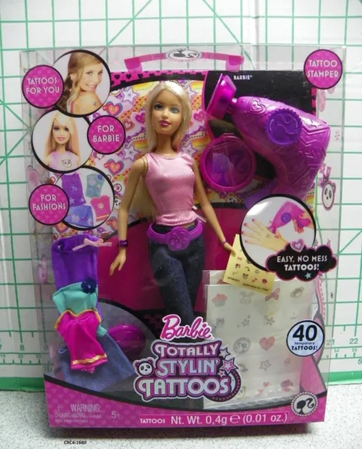 2010 - Barbie Totally Stylin Tattoos #T3535 - Barbie Collectors Guide -  Photo Gallery