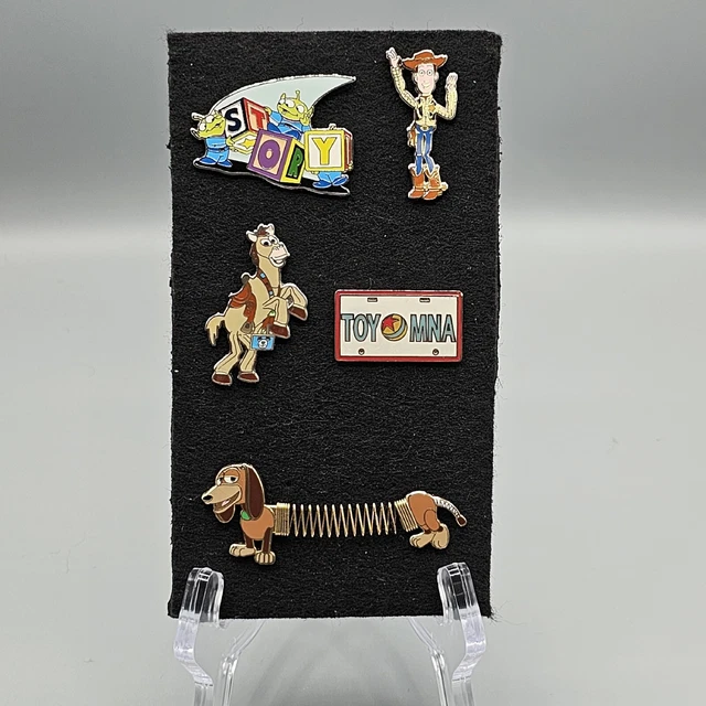 DISNEY PIXAR TOY Story Pin Lot Woody Bullseye Aliens Slinky Dog 37.99