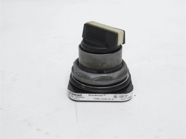 233187 Used; Siemens 52SX2AAB Maintain Selector Switch