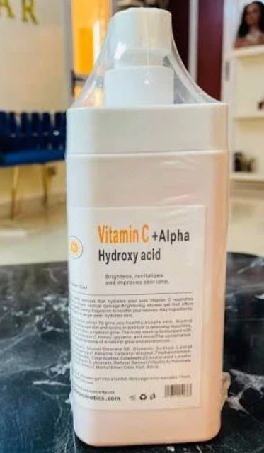 Gel Douche Blanchissant Bismid à La Vitamine C Et Acide Hydroxyde 800 Ml (Neuf Nigéria)