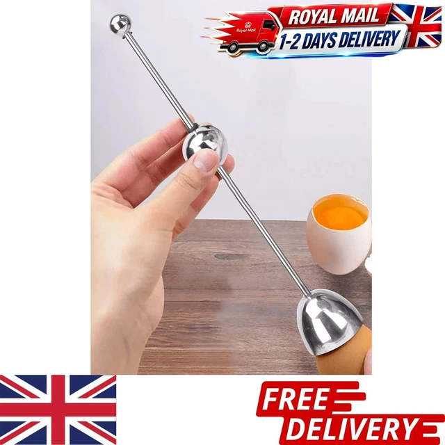 1X EGG CUTTER Topper Egg Shell Rupture Site Precursor for Hard Boiled ...