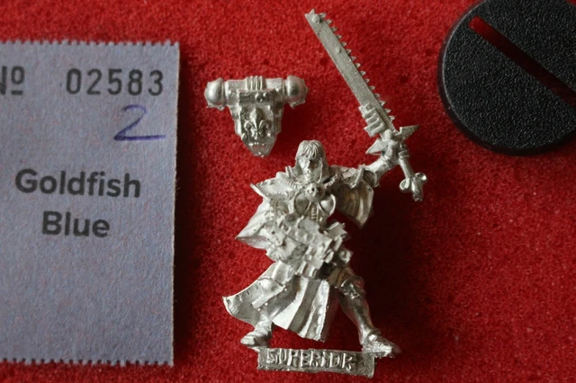 Warhammer 40k Sisters of Battle Sister Superior Chainsword Metal Spiele Workshop