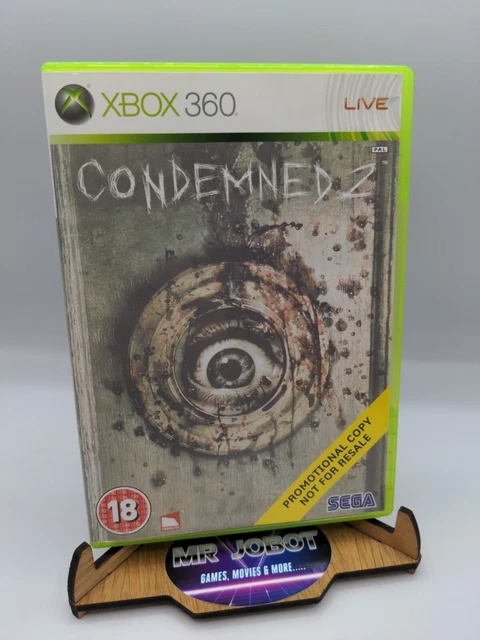 Condemned 2: Promotional copy (Xbox 360) Press edition Rare
