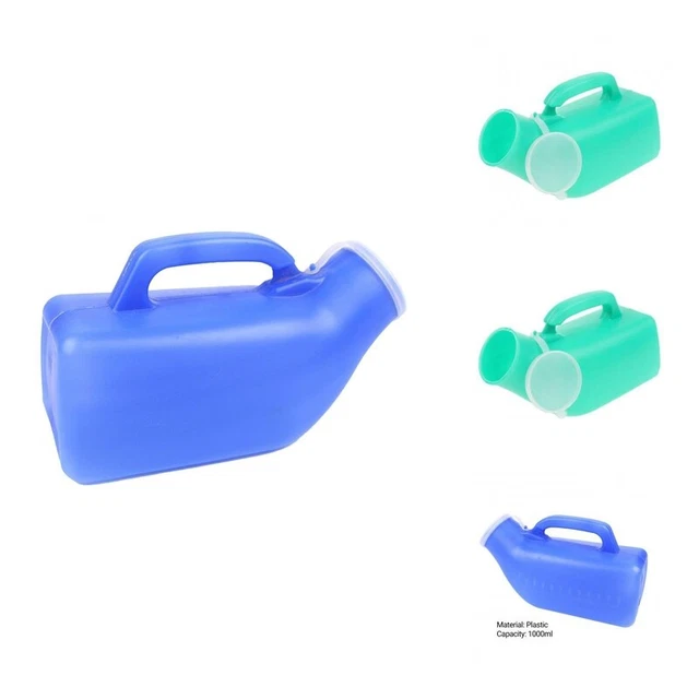 1000 ml de embudo de orina de pie cómodo ancho uso hombres mayores