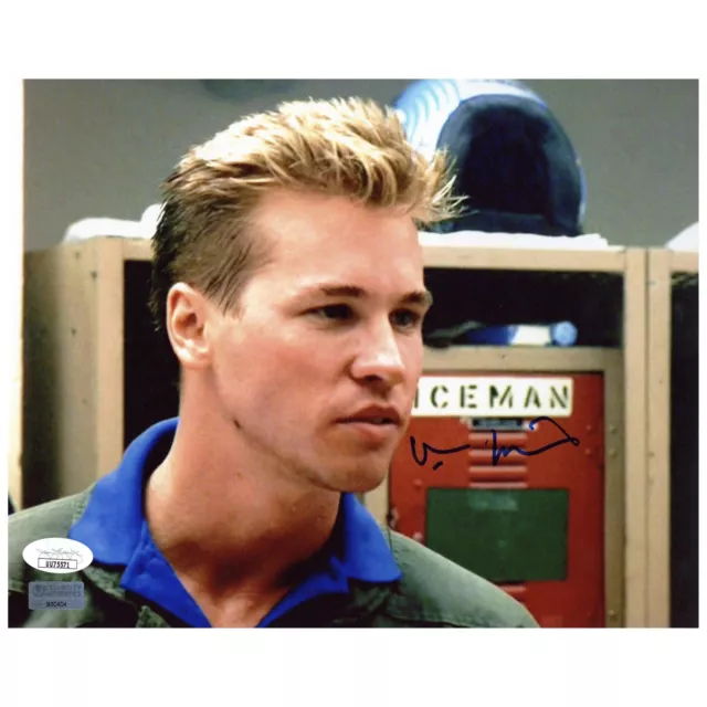 Val Kilmer Signed 8x10 Photo Top Gun Iceman Autographed JSA COA