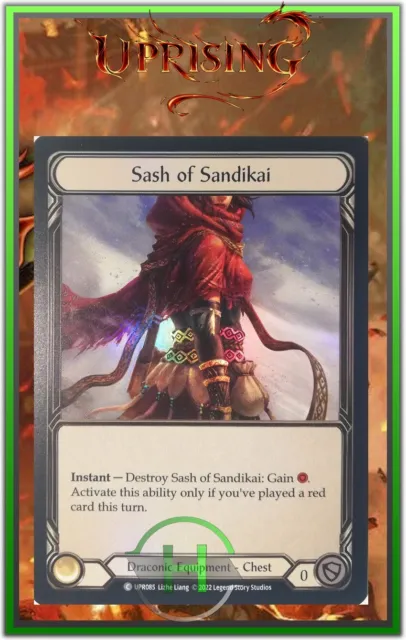 Sash of Sandikai Rainbow Foil - FAB:Uprising - UPR085 -Carte Officielle Anglaise