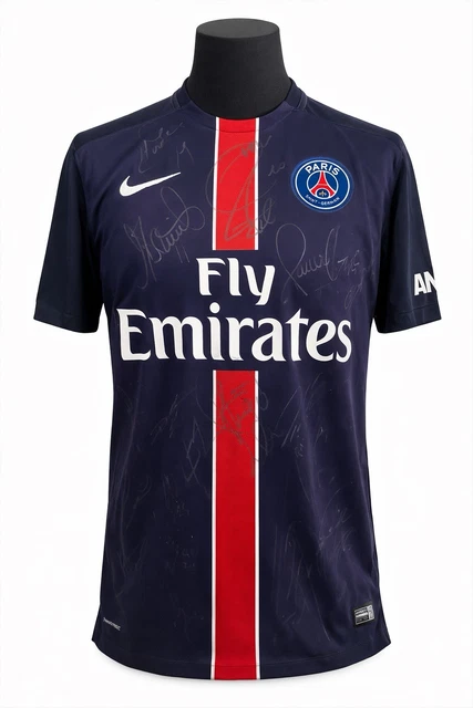 Écharpe Finale Coupe De La Ligue 2015 Bastia-PSG, Corse, Ibrahimovic, Cavani, Marquinhos, Neuve