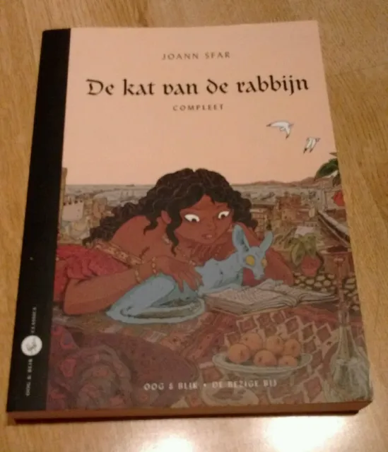 Dutch Comics De kat van de rabbijn by Joann Sfar complete story Strips Book Rare