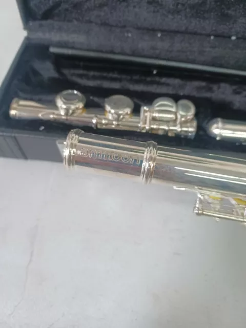 Ammoon Flute Cupronickel Silver Plated 16 Closed Holes C Key with Case... 2