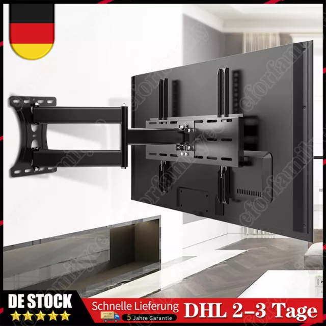 TV Wandhalterung Wandhalter LCD LED Fernseher 32-65 Zoll schwenkbar neigbar