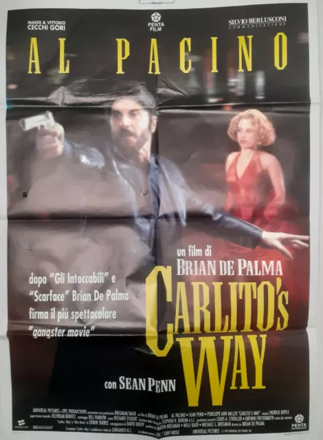 Film Carlito's Way (1993) - Locandina Poster cinema - 100x140 cm - Al Pacino