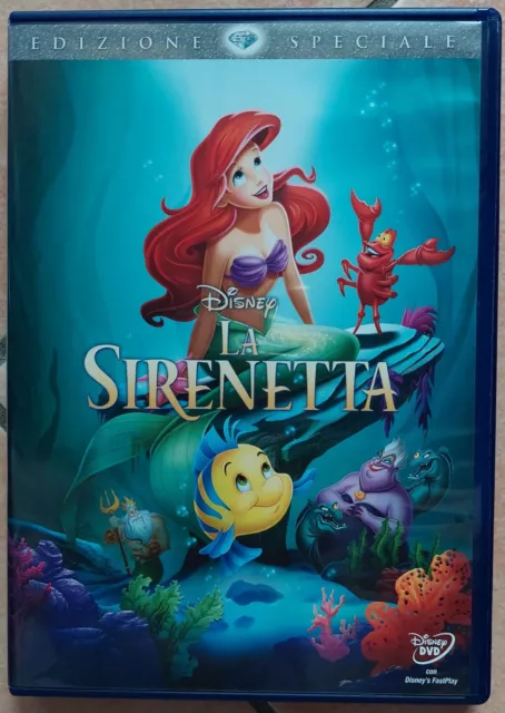 DVD Disney La Sirenetta